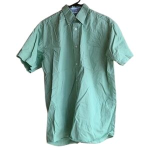Men's Green Casual Button Down Shirt